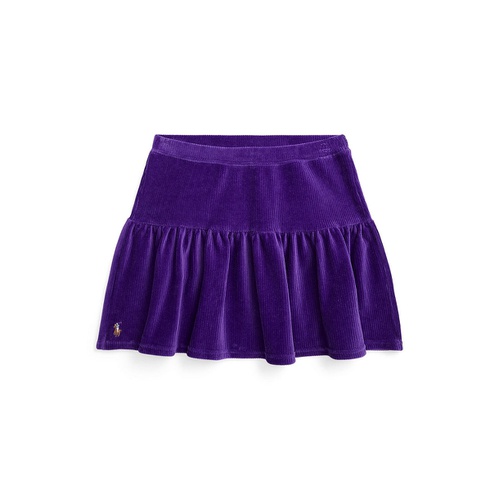 폴로 랄프로렌 Big Girls Tiered Corduroy Skirt