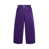 Big Girls Fleece Wide Leg Sweatpant