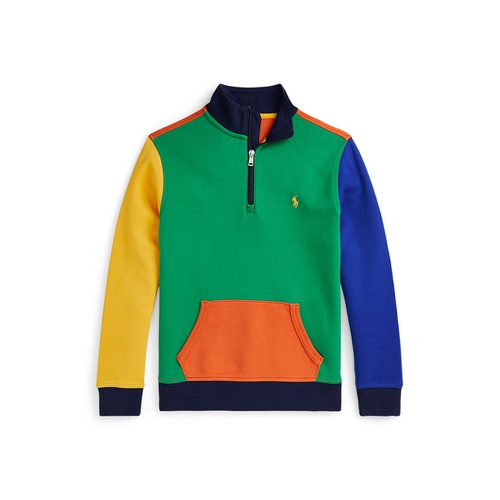 폴로 랄프로렌 Big Boys Color Blocked Double Knit Sweatshirt