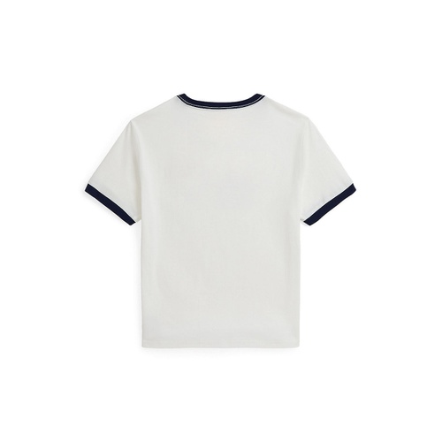 폴로 랄프로렌 Big Boys Corduroy Logo Cotton Jersey Tee