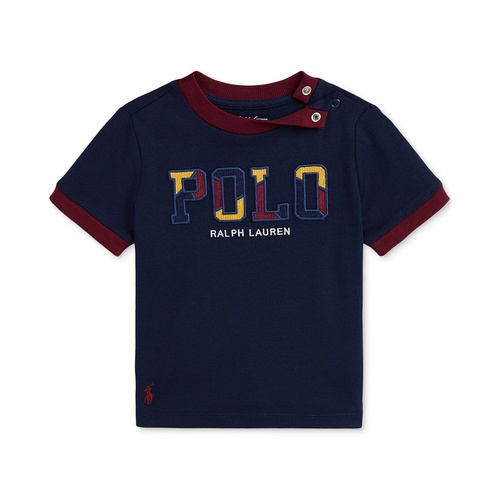 폴로 랄프로렌 Baby Cotton Logo Applique T Shirt