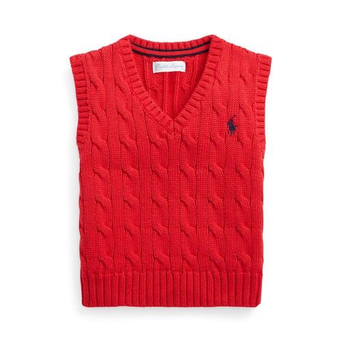 폴로 랄프로렌 Baby Boys Cable Knit V neck Sweater Vest