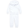 Baby Girls or Boys French Terry Hoodie and Pants Set