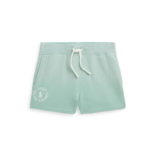 폴로 랄프로렌 Toddler and Little Girls Big Pony Logo Cotton Terry Shorts