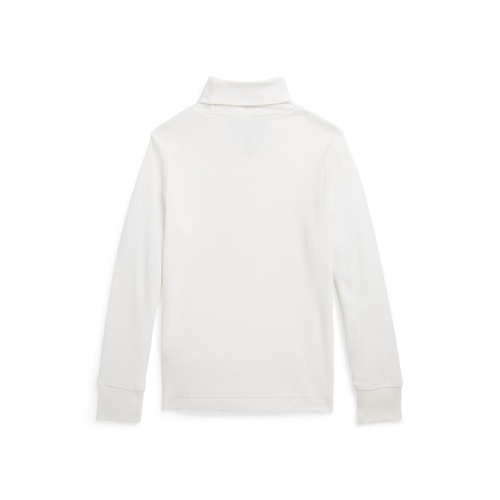 폴로 랄프로렌 Little and Toddler Boys Cotton Interlock Turtleneck Sweatshirt