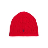 Little and Toddler Boys Cable Knit Cotton Hat