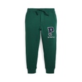 Toddler and Little BoysFleece Letterman Jogger Pant