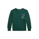 Toddler and Little BoysFleece Letterman Sweatshirt