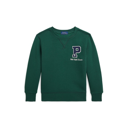 폴로 랄프로렌 Toddler and Little BoysFleece Letterman Sweatshirt