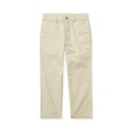 Toddler and Little Boys Straight Fit Twill Pant