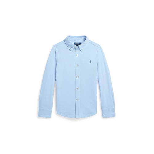 폴로 랄프로렌 Toddler and Little Boys Featherweight Cotton Mesh Shirt