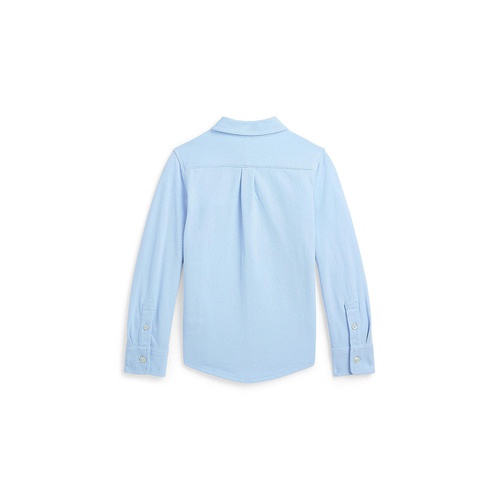 폴로 랄프로렌 Toddler and Little Boys Featherweight Cotton Mesh Shirt