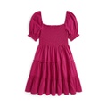 Big Girls Smocked Cotton Jersey Dress