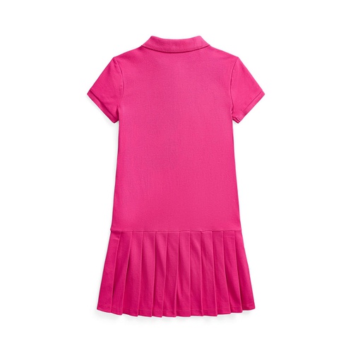 폴로 랄프로렌 Big Girls Pleated Stretch Mesh Polo Dress