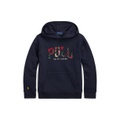 Big Boys Plaid Logo Fleece Hoodie