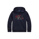 Big Boys Plaid Logo Fleece Hoodie