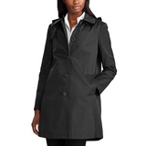 Womens Hooded A-Line Raincoat