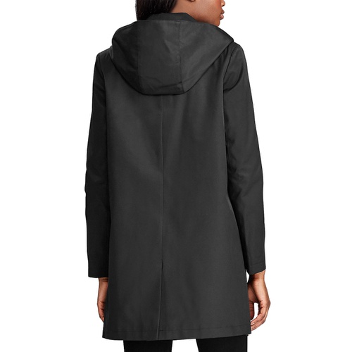 폴로 랄프로렌 Womens Hooded A-Line Raincoat