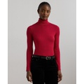 Womens Silk-Blend Turtleneck Sweater