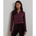 Womens Satin Charmeuse Shirt