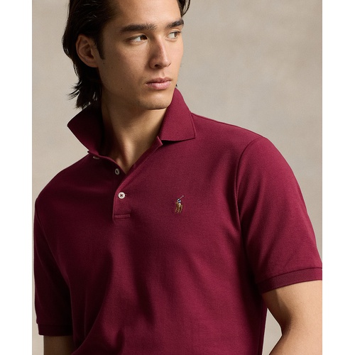 폴로 랄프로렌 Mens Custom Slim Fit Soft Cotton Polo Shirt