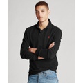 Mens Classic Fit Long Sleeve Mesh Polo