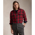 Mens Classic-Fit Plaid Double-Faced Workshirt