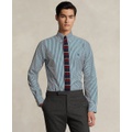 Mens Classic-Fit Striped Poplin Shirt