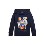 Toddler and Little Boys Polo Bear Family Fleece Hoodie