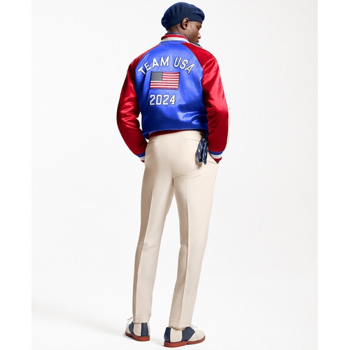 폴로 랄프로렌 Mens Team USA Satin Baseball Jacket