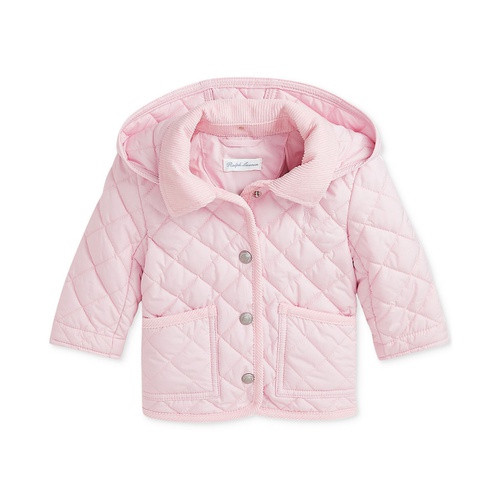 폴로 랄프로렌 Baby Girls Quilted Hooded Coat