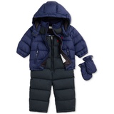 Baby Boys Hooded Snowsuit Set