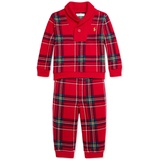 Baby Plaid Pullover & Jogger Pants Set