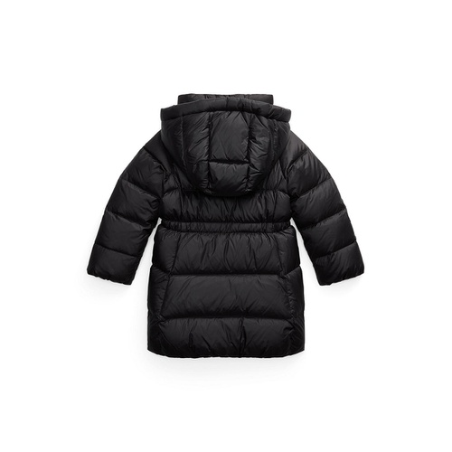 폴로 랄프로렌 Toddler And Little Girls Quilted Long Jacket