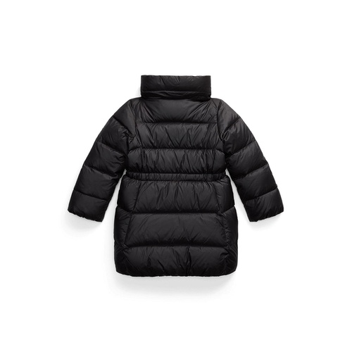 폴로 랄프로렌 Toddler And Little Girls Quilted Long Jacket