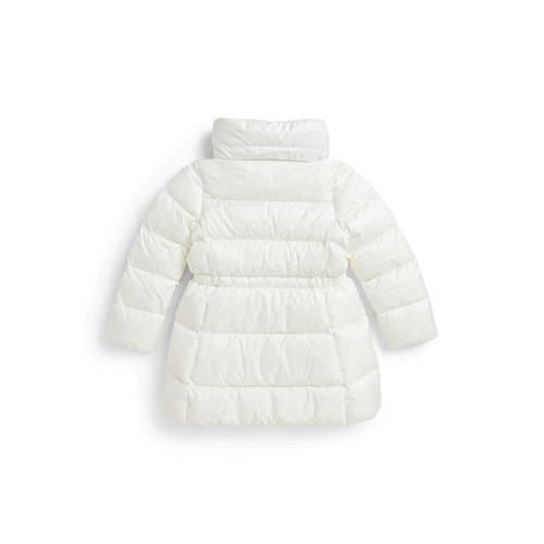 폴로 랄프로렌 Toddler And Little Girls Quilted Long Jacket