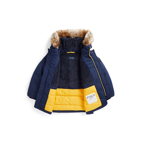 폴로 랄프로렌 Toddler and Little Boys Artificial fur Trim Down Parka Jacket