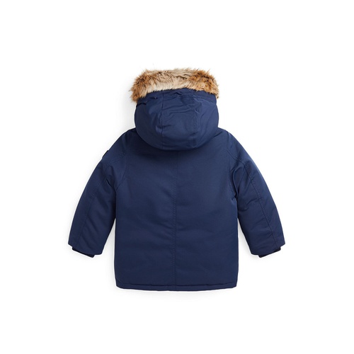 폴로 랄프로렌 Toddler and Little Boys Artificial fur Trim Down Parka Jacket