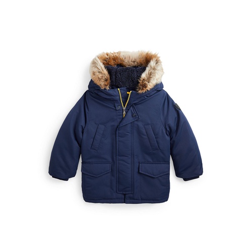 폴로 랄프로렌 Toddler and Little Boys Artificial fur Trim Down Parka Jacket