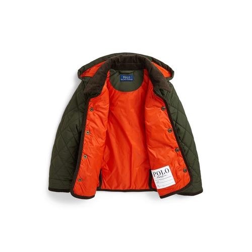 폴로 랄프로렌 Toddler and Little Boys Hooded Barn Jacket