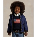 Toddler and Little Boys Hooded Barn Jacket