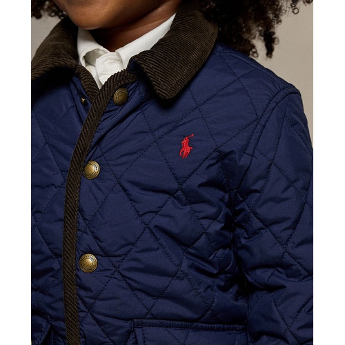 폴로 랄프로렌 Toddler and Little Boys Hooded Barn Jacket