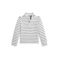 Little and Toddler Boys Striped Cotton Quarter Zip Pullover Sweatshirt