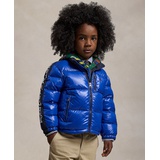 Kids Logo Down Hooded Jacket