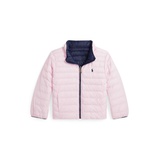 Toddler and Little Kids Unisex P Layer 2 Reversible Quilted Jacket