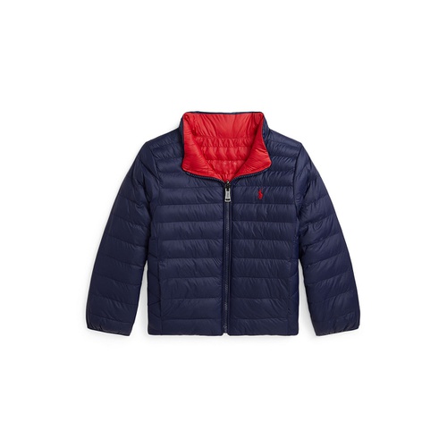 폴로 랄프로렌 Toddler and Little Kids Unisex P Layer 2 Reversible Quilted Jacket