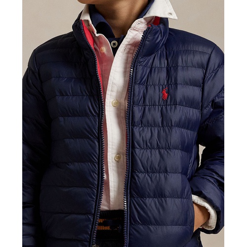 폴로 랄프로렌 Toddler and Little Kids Unisex P Layer 2 Reversible Quilted Jacket