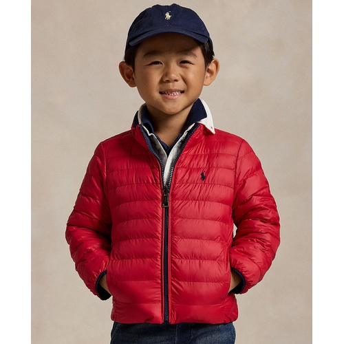 폴로 랄프로렌 Toddler and Little Kids Unisex P Layer 2 Reversible Quilted Jacket