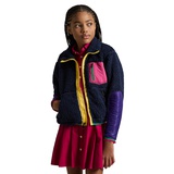 Big Girls Color Blocked Teddy Fleece Jacket