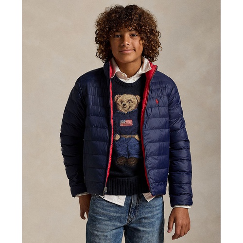 폴로 랄프로렌 Kids Unisex P Layer 2 Reversible Quilted Jacket